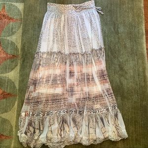 Multicolor Maxi Skirt